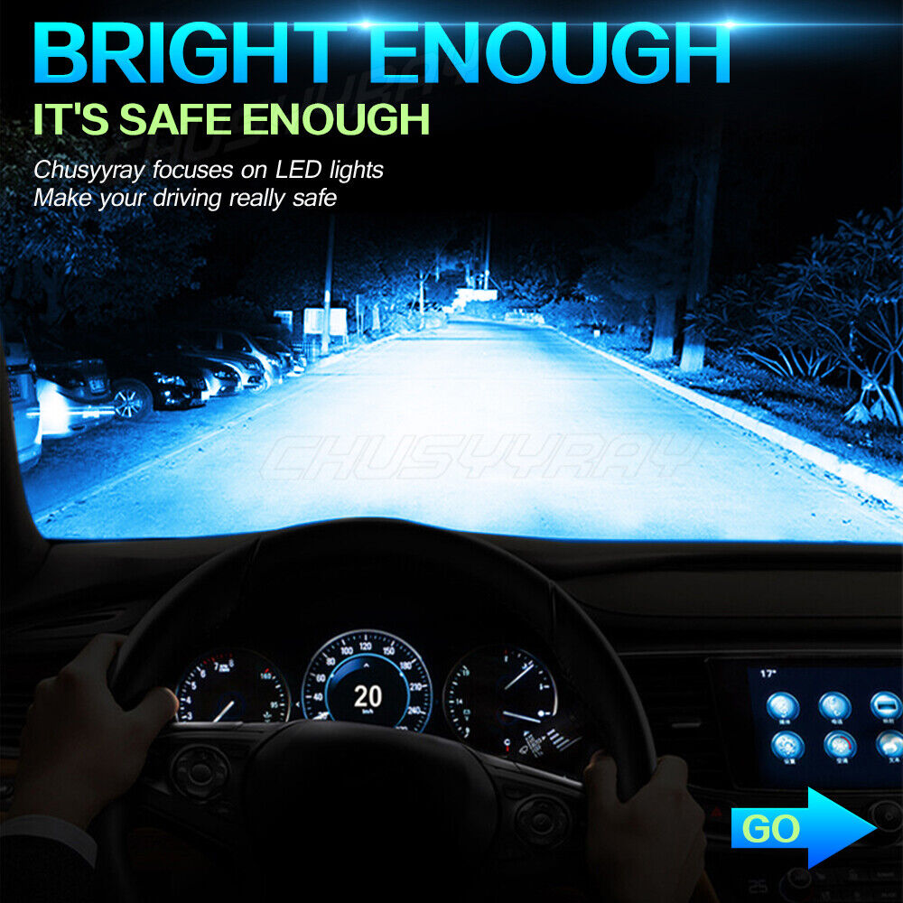 Per Toyota Camry 2015-2018 - 4X 9005 + H11 LED Fari Abbaglianti Abbaglianti