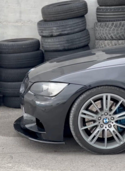 SPLITTER SUITABLE FOR BMW 3 SERIES E92 E93 M3 2006-2010 GLOSS BLACK LOOK