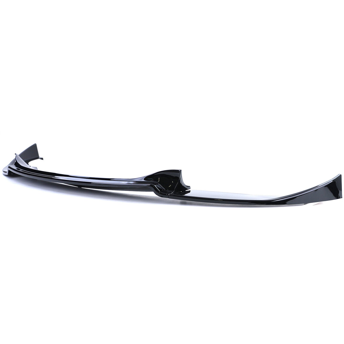 Paraurti a labbro spoiler anteriore nero lucido adatto per BMW Serie 5 E60 E61 07-09