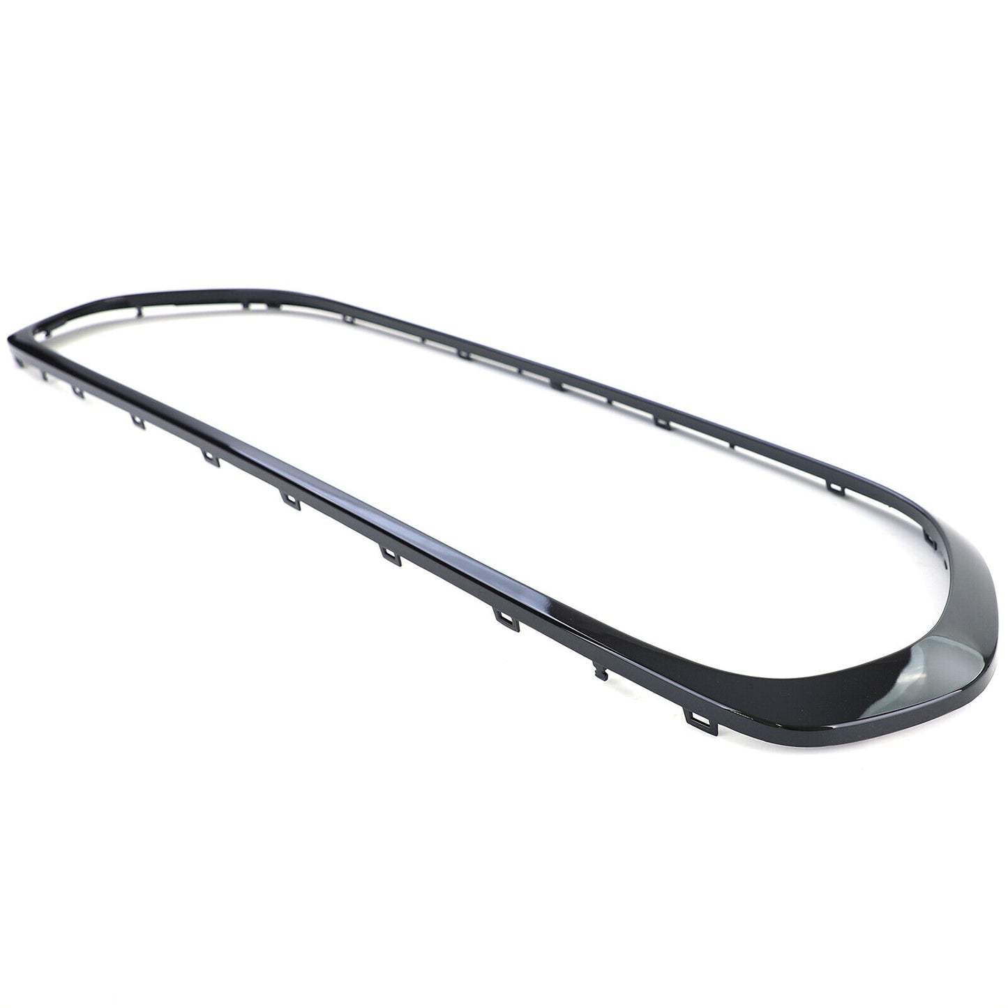 Cornice griglia fanali posteriori nera lucida compatibile per Mini F55 F56 F57 2014-2018