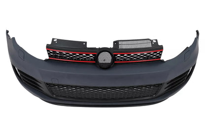 🔥Paraurti anteriore per VW Golf VI 6 08-13 Griglia Fendinebbia GTI Look🔥