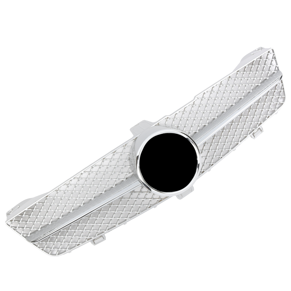 Griglia sportiva per Mercedes W219 CLS 2008-2010 cromata argento AMG LOOK