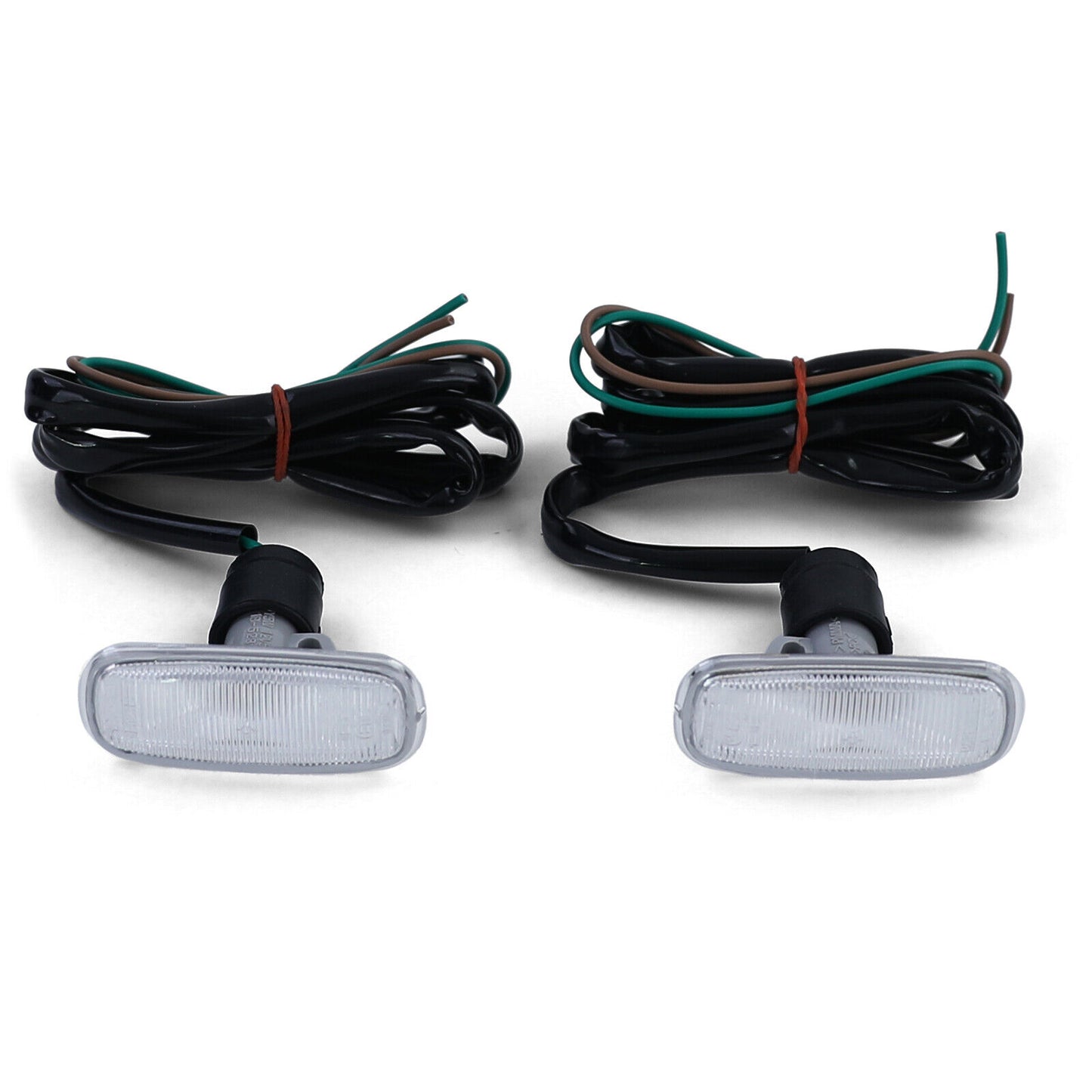 Coppia frecce laterali bianche per Audi A8 4G A4 8D2 A3 8L A6 C5 TT 8N A2- AUTOELEGANCERICAMBI