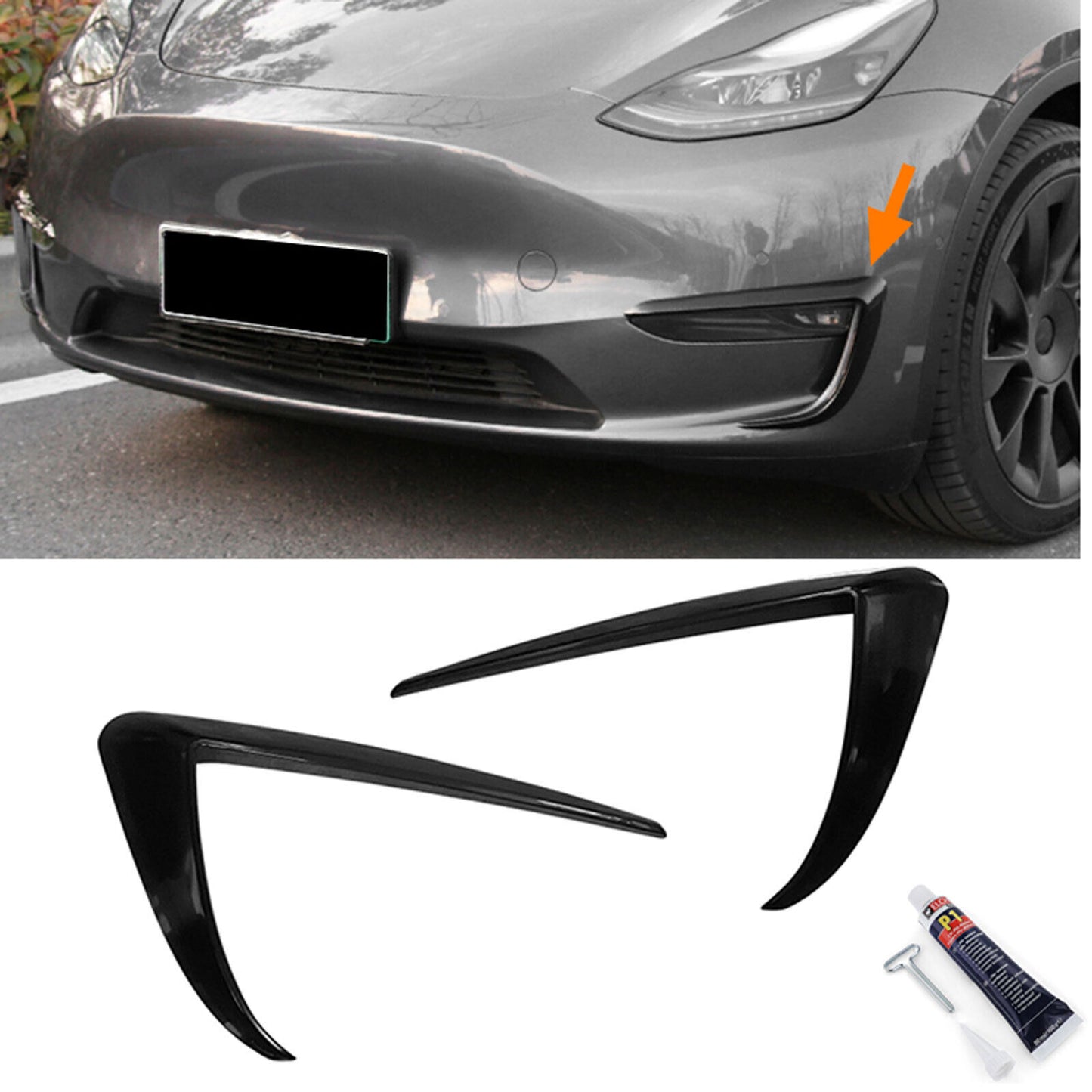 SPLITTER adatto per Tesla Model 3