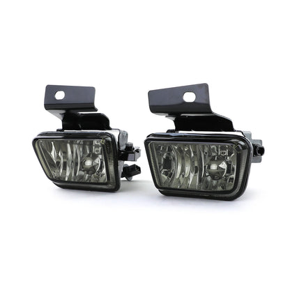Fari fendinebbia in vetro trasparente fumé nero aftermarket compatibile con VW Golf 2 Jetta 2 83-92
