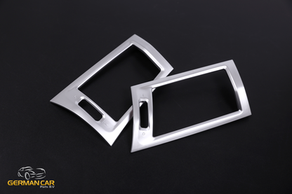 For BMW X3 X4 F25 F26 Chrome Frame Air Vent Nozzle Panel 