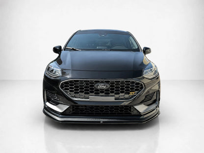 👉Splitter anteriore per Ford Fiesta ST MK8 facelift (2021-) ABS nero lucido👈