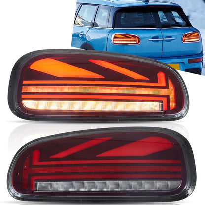🔥ART.2872 Fanali Posteriori a LED Fumé con Animazione Start-Up – Mini Cooper 🔥