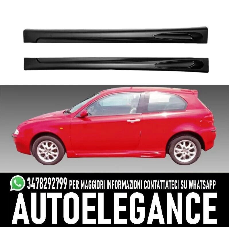 Alfa Romeo 147 5 door side skirts
