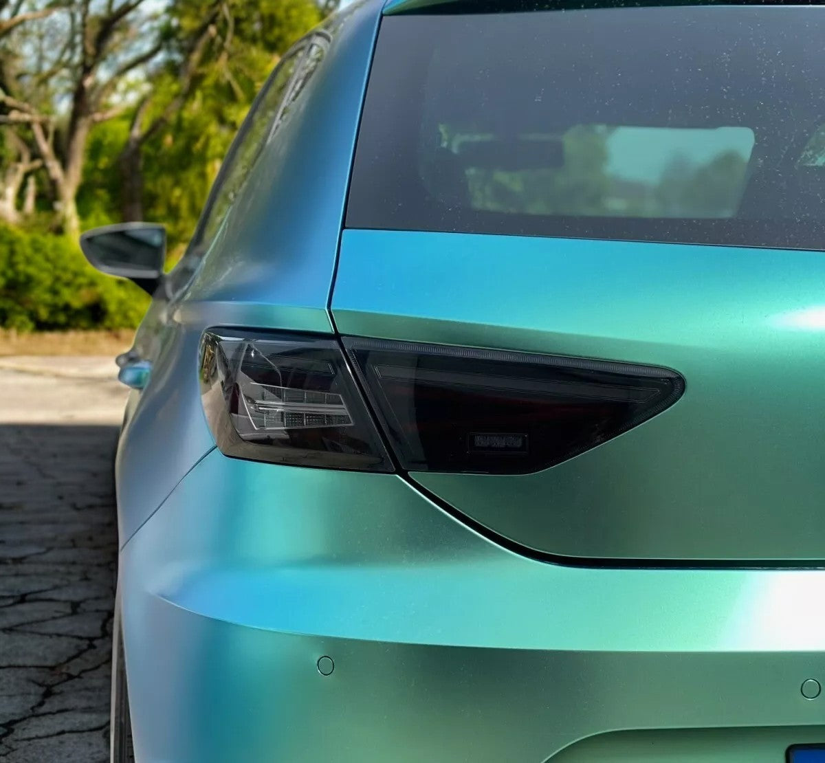 Black LED Rear Lights for SEAT LEON 5F ORIGINAL LED DYNAMIC INDICATORS