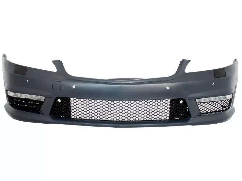💯Paraurti anteriore per Mercedes S W221 05-12 S63 S65 Look LED DRL Luci💯