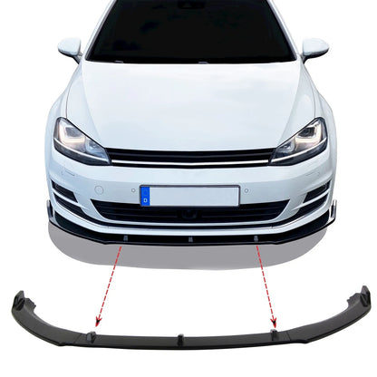 😊splitter anteriore adatto per VW Golf 7 2012-2019 con ABE😊