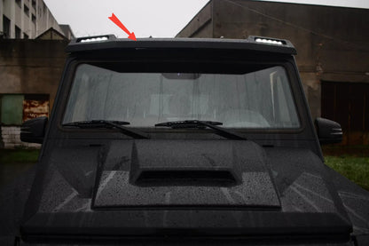✨LED Spoiler Tetto Anteriore per Mercedes Classe G W463 1989-2018 6x6 Disegno✨