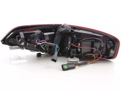 Fanali posteriori LED per Audi A4 B8 08-11 berlina luci posteriori rosse smoke