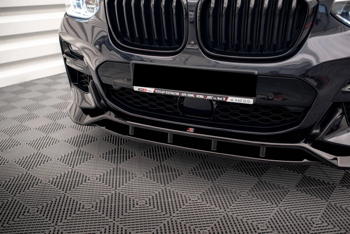 💫Street+ Splitter Anteriore V.2 adatto per BMW X3 M40d / M40i / M-Pack💫