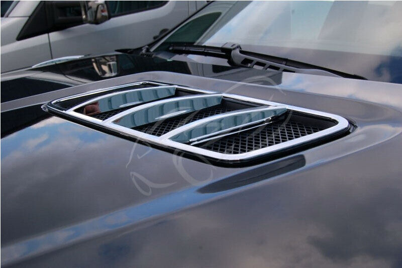 FOR MERCEDES MERCEDES W166 MML CHROME AIR INTAKE FINNISH HOOD 