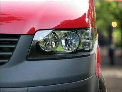 FANALE VETRO TRASPARENTE PER VW T5 03-09 NERO MULTIVAN TRANSPORTER + ATTUATORE