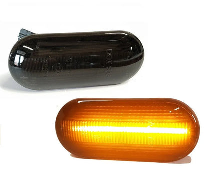 Set frecce laterali LED nere per VW T5 bus Multivan Transporter 03-09