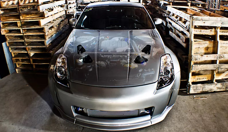 🔥SOTTOPARAURTI ANTERIORE  ADATTO PER NISSAN 350Z ( 2002-2006 )🔥