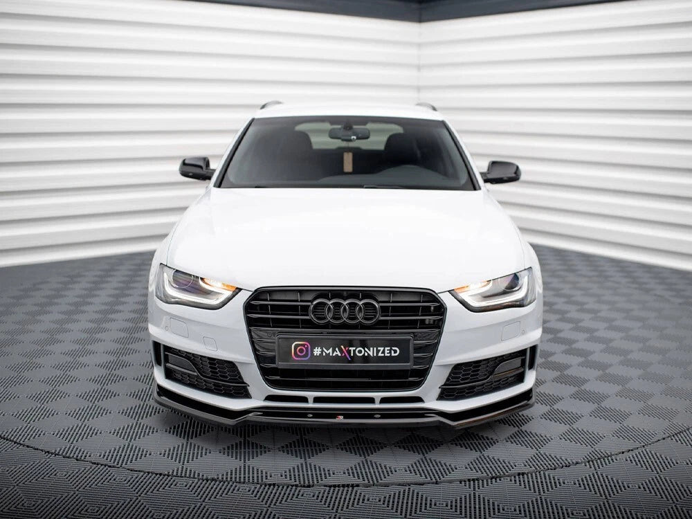 💕Splitter adatto per  AUDI A4  B8  nero lucido 💕