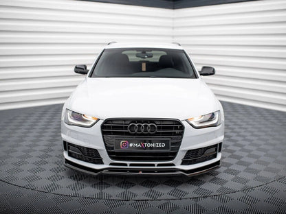 💕Splitter adatto per  AUDI A4  B8  nero lucido 💕