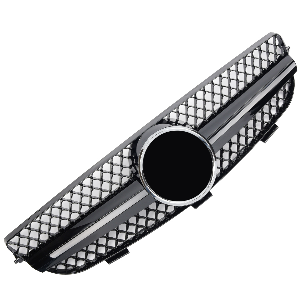 Griglia sportiva per Mercedes W209 CLK nero lucido AMG LOOK