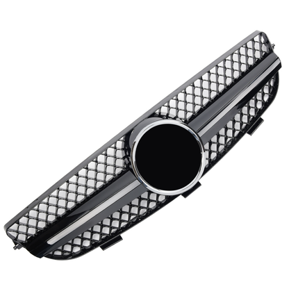 Griglia sportiva per Mercedes W209 CLK nero lucido AMG LOOK