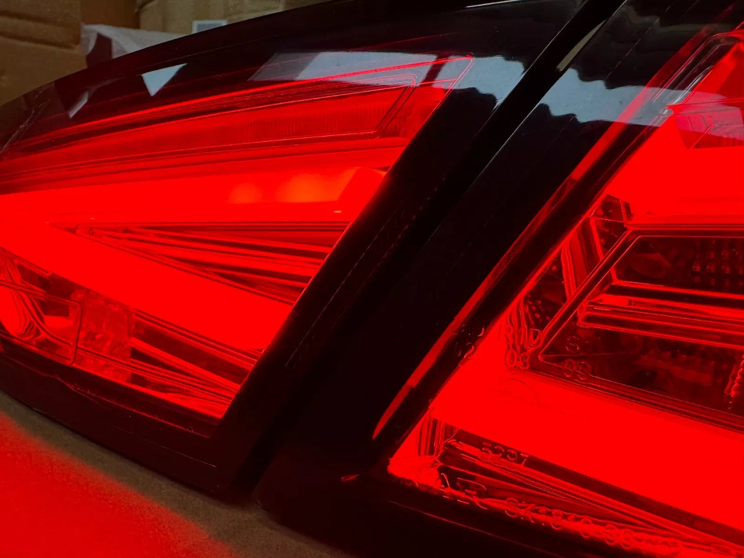 Black LED Rear Lights for SEAT LEON 5F ORIGINAL LED DYNAMIC INDICATORS