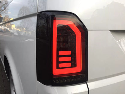 Luci posteriori LED per VW T6 bus 15-19 luci posteriori a LED nero rosso lightbar