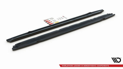 💕ART.2227   Sotto minigonne  adatto per  Audi S3 / A3 S Line 8Y  nero lucido 💕