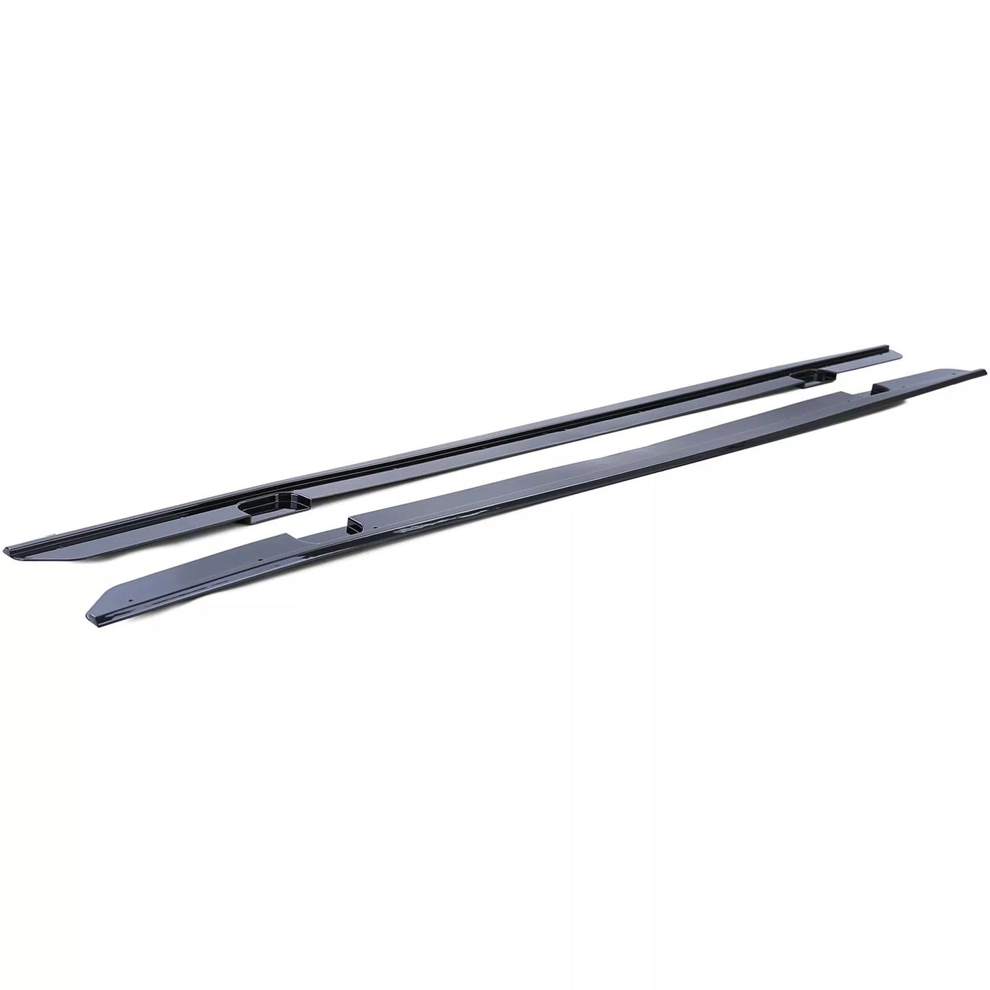 ✨Black Side Skirts Attachment Fit For 13-17 BMW 2 Series F22 F23✨