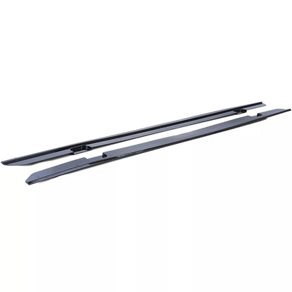 ✨Black Side Skirts Attachment Fit For 13-17 BMW 2 Series F22 F23✨