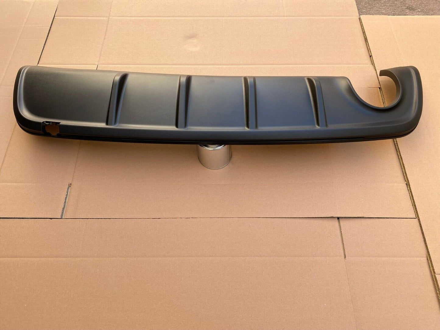 SPOILER DAM DIFFUSORE GIULIETTA 2012-2020 NERO OPACO DI QUALITA' LOOK VELOCE
