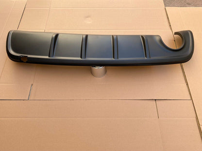 SPOILER DAM DIFFUSORE GIULIETTA 2012-2020 NERO OPACO DI QUALITA' LOOK VELOCE