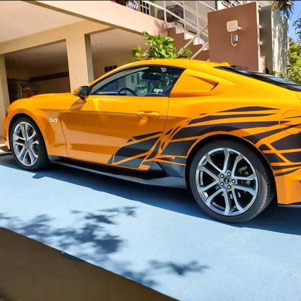 Valvole laterali presa d'aria effetto Lamborghini adatto per Mustang 2015-17