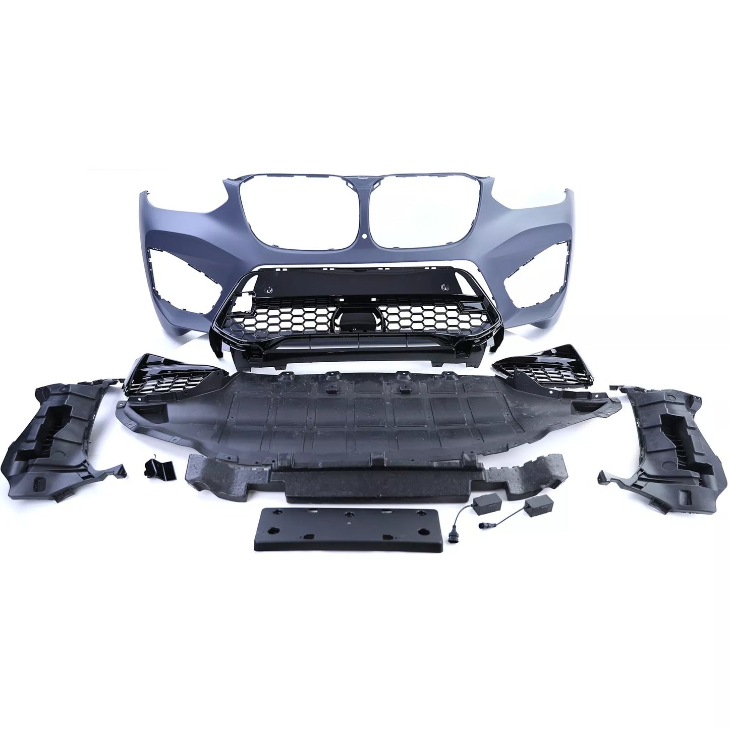 Paraurti Anteriore SportCon Griglia E Accessori Adatto Per BMW X3 G01 17-21