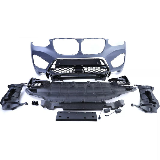 Paraurti Anteriore SportCon Griglia E Accessori Adatto Per BMW X3 G01 17-21