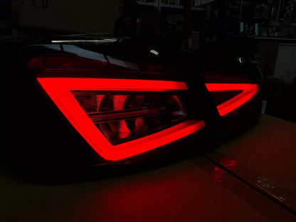 Black LED Rear Lights for SEAT LEON 5F ORIGINAL LED DYNAMIC INDICATORS
