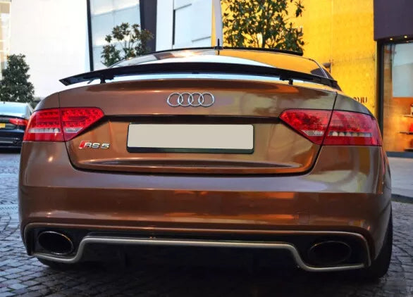 🔥DIFFUSORE  ADATTO PER  AUDI A5 8T S-LINE FACELIFT RS LOOK🔥