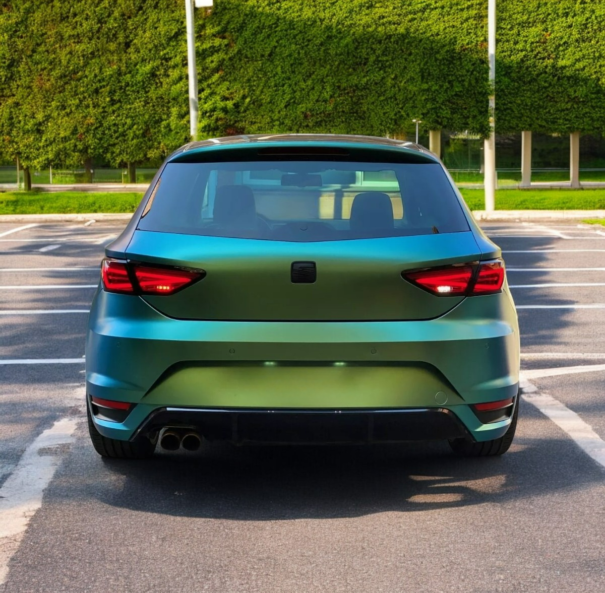 Black LED Rear Lights for SEAT LEON 5F ORIGINAL LED DYNAMIC INDICATORS