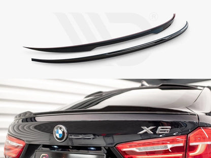 💕Spoiler  adatto per  BMW X6 M-Pack F16-  nero lucido 💕