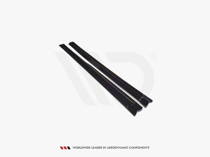 💕 Sotto  minigonne  adatto per  Audi Q8 S Line nero lucido 💕