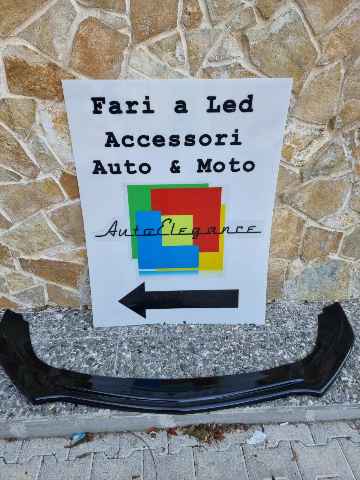 🔥SPLITTER SOTTO PARAURTI ANTERIORE ADATTO PER MERCEDES CLASSE A W177 2018+🔥