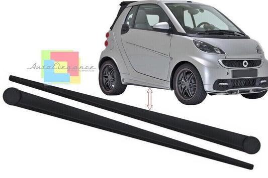 SMART FORTWO 451 2007-2014 COPPIA DI MODANATURE PER SOTTOSCOCCA SPORTIVA