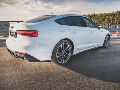💕  Sotto minigonne  adatto per Audi S5/A5 S Line Sportback F5 FL nero lucido 💕