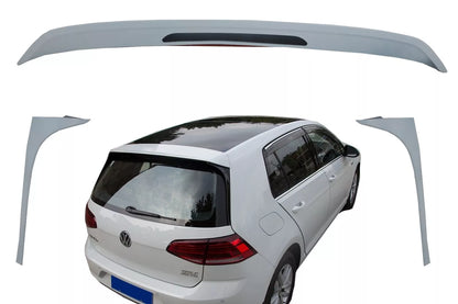 ⭐Spoiler posteriore con alette posteriori per VW Golf 7 VII 12-17 restyling GTI⭐