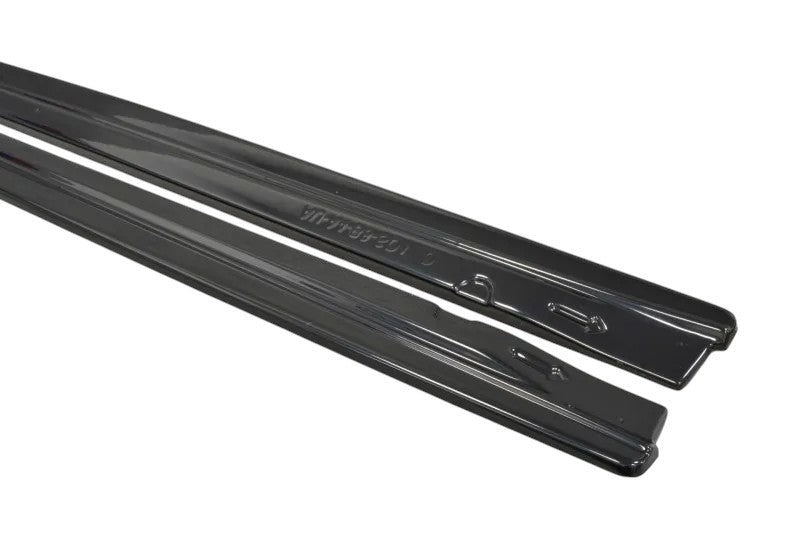 ✨MINIGONNE LATERALI design nero lucido ABS ADATTE per Audi A4 B8✨
