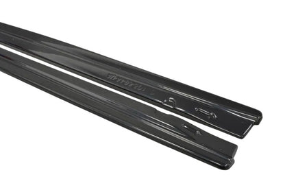 ✨MINIGONNE LATERALI design nero lucido ABS ADATTE per Audi A4 B8✨