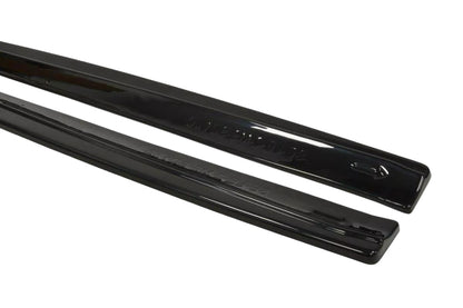 ✨MINIGONNE laterali design nero lucido ABS per SEAT Leon Mk2 MS design 05-09✨