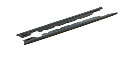 ✨Minigonne laterali Design Nero Lucido ABS Per Mini Cooper/One R50 2001-2006✨